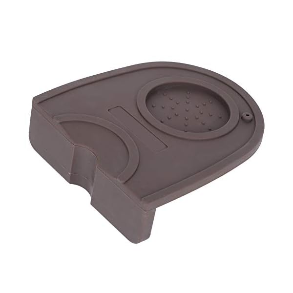 Tamper Mat, Dekaim Mini Thicken Silicona Polvo de café Tamper Support Pad Holder Tamping Corner Mat Cocina Herramientas… - Imagen 6