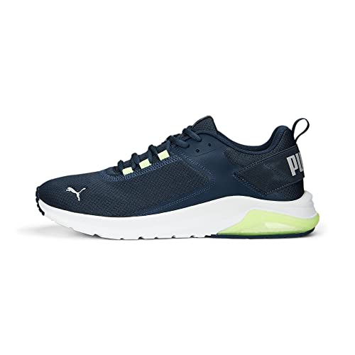 Image of PUMA Men's Low-Top Sneaker, Dark Night Cool Light Gray Fast Yellow, 4