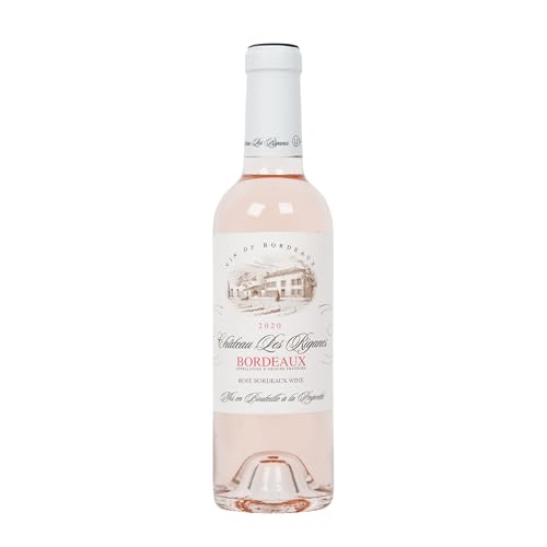Image of Château Les Riganes Bordeaux Rosé Wine - 375ml | French Rosé | AOP Bordeaux | Fresh, Crisp & Fruity | Elegant Light-Bodied Rosé