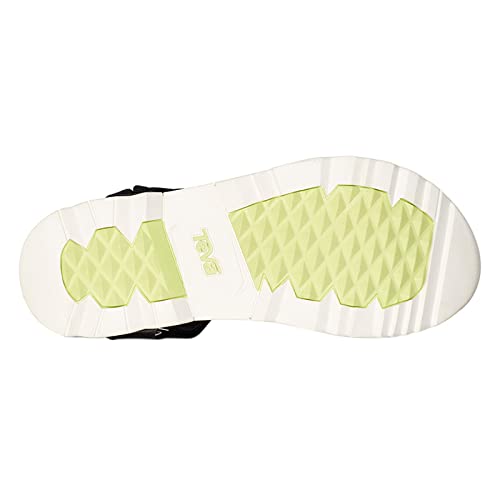 Teva Teva W Jadito Universal, Women's Sandals, Black/White, 8