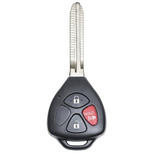 KEYS4LESS Replacement Keyless Remote Head Key Fob for Toyota Yaris