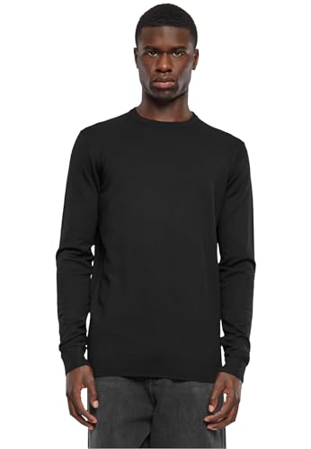 Urban Classics Tb6361 pull homme en maille douce et col rond stretch