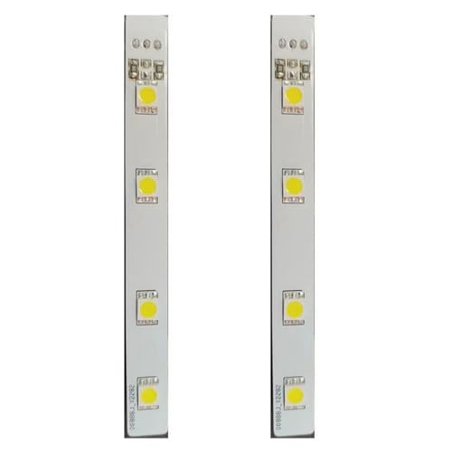 Fazvncv Tiras de luz LED de 12 V para refrigerador, eficiencia energética y fácil instalación, luz de electrodoméstico adecuada para GN-BN202SLCL