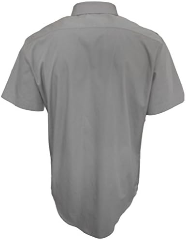 ROCK-IT Apparel® Man Shortsleeve Shirt Casual Worker Shirt Military Style US-Army Mens Workwear Shirt Made in Europe - Sizes S-5XL - Black Olive Charcoal Navy Brown Blue