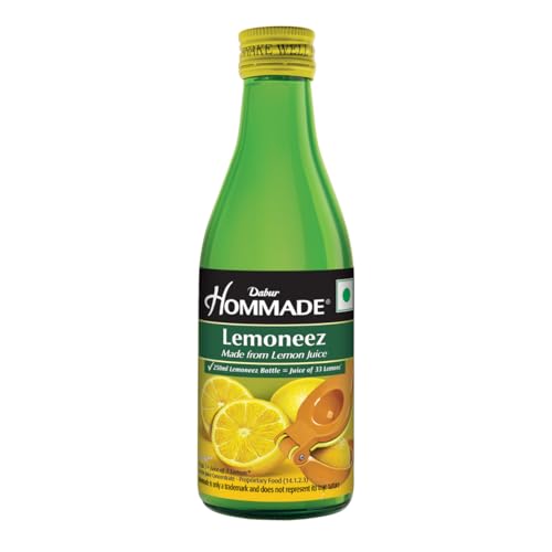 Dabur Hommade Lemoneez: Contains the Juice of 33 Lemons | No Cutt...