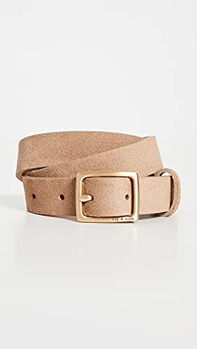 Rag & Bone Women's Baby Boyfriend Belt, Camel, M #TOP1