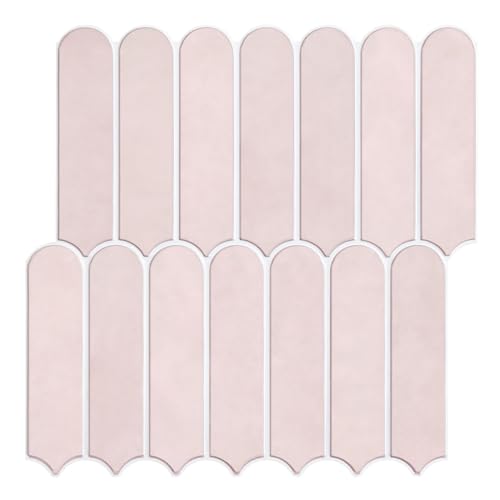 Commomy Baldosas Azulejos Adhesivos Pared Cocina Baño Metro, 10 Piezas, 30 x 30 cm, 3D PVC Paneles Decorativo Revestimiento de Paredes Cocina Baño