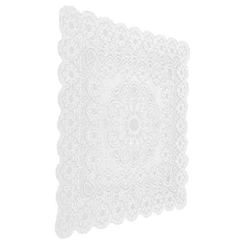 HOMSFOU 防?罩 方巾 おしゃれなレースデザイン 冷蔵庫 電子レンジ用カバ