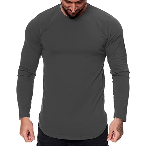 T-shirt travail homme noir uni : haut décontracté col V pour l'été