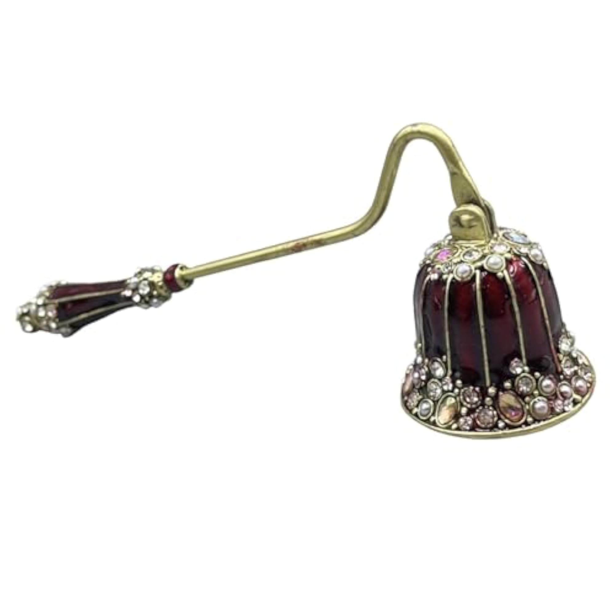 Unique Dark Red Candle Snuffer Wick Extinguisher