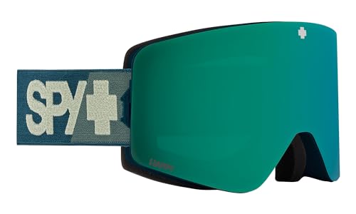 Masques de ski anti-éblouissement SPY+ MARAUDER SE Seafoam pour corriger le manque de relief