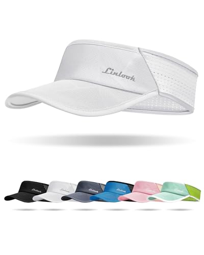 Image of Sports Sun Visor for Men & Women Breathable Mesh, Stretchy Foldable Cooling Visor Hat for Running, Golf, Tennis, Hiking