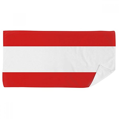 Serviette de bain Autriche douce débarbouillette multicolore 35x70cm