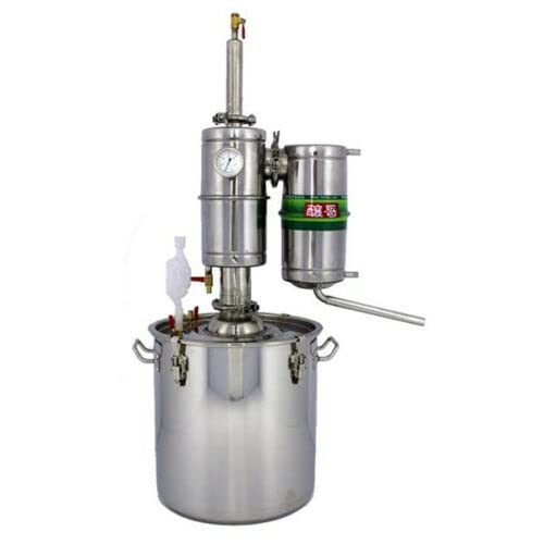 Canglan Technology Alcohol Stainless Distiller Home Brew Kit Moonshine Still Wine Making Boiler 25L