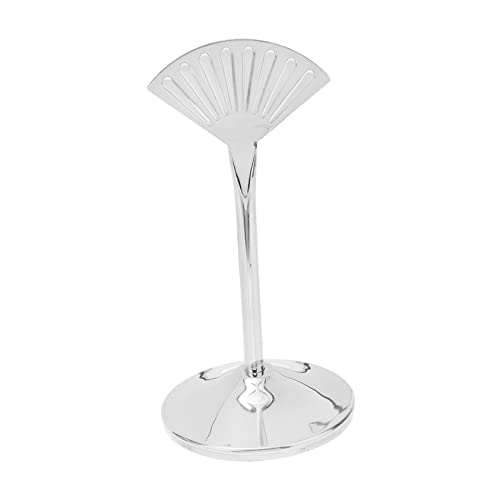 Tofficu Stainless Steel Table Number Plate Station Number Plate Holder for Tabletop Menu Display and Card Display at Weddings Events