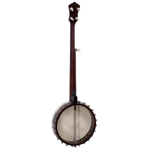 Recording King Madison Open Back RK-OT26 Banjo with Whyte Laydie-style Tone Ring - Hand-rubbed Brown Satin