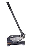 KAKA Industrial HS-12 12-Inch Sheet Metal Plate Shear, Solid Steel Frame, Mounting Type Metal Shear, High Precision Manual Hand Plate Shear