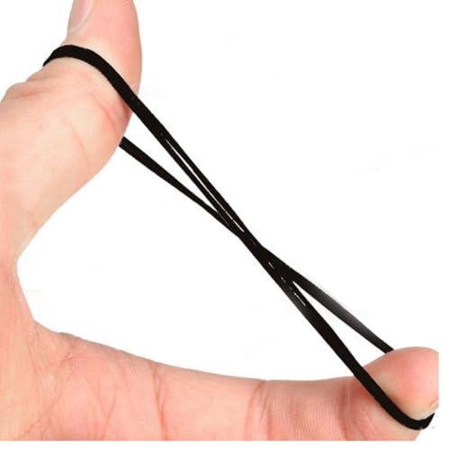 56Pcs Recorder Rubber Belts-Rubber Drive Belt Set Premium for DVD, CD, VCR, Cassette Player Repair,40-120mm(Black,1mm Width) - Thumbnail 5