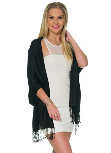 Pashmina Shawls and Wraps for Evening Dresses, Large Soft Pashminas Wedding Shawl