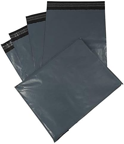 Triplast 10 x 14-Inch Plastic Mailing Postal Bag - Grey (Pack of 100)