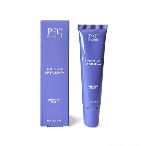 PFC Bálsamo Labial Hidratante con Ácido Hialurónico 15ml. Hidrata, Repara, Calma y Protege los Labios Secos. Para Todo Tipo de Pieles. Con Glicerina. Balsamo Labial. Efecto Volumen