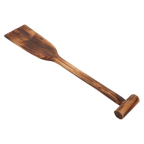 Gogogmee Vintage Style Wood Oar Cosplay Prop for Boys and Girls 0.5m Lightweight Performing Accessory Rustic Rowing Decor for Dress-up and Party Supplies