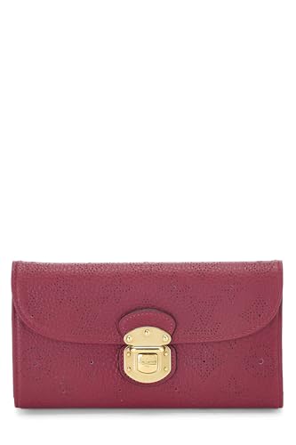 Pre-Loved Grenat Monogram Mahina Amelia, Pink