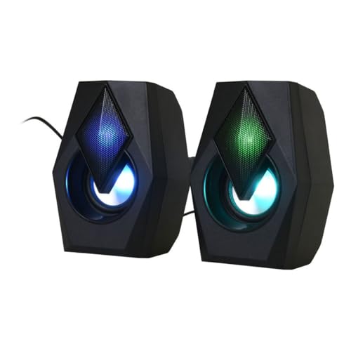 Enceintes gaming lumineuses pour illuminer vos soirées jeux vidéo sur PC