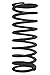 Coil Spring 2.5in ID x 12in Black