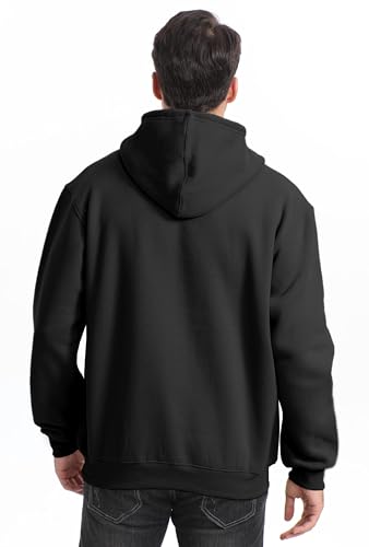 Jhsnjnr Jhsnjnr Hoodie Herren Einfarbig Basic Sweatshirt mit Kapuze Kordelzug Hoody Freizeit Pullover Langarm Lounge Kapuzenpullover - Designansicht 6 | TV | Video | Foto