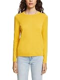edc by ESPRIT Damen Pullover 990cc1i309, 750/Yellow, L
