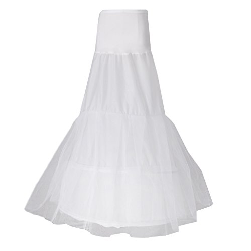 Sharplace Jupon Crinoline Petticoat Robe de Femme Marié Vêtement Accessoire Mariage Soirée