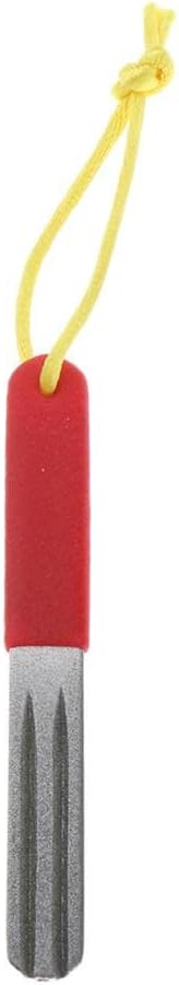 Fishing Hook Sharpener Double Side Hone Hook File with Handle Red 10cm|Sporting Goods | Fishing | Fishing Equipment |Other Fishing Equipment|1 Piece Hook Sharpener