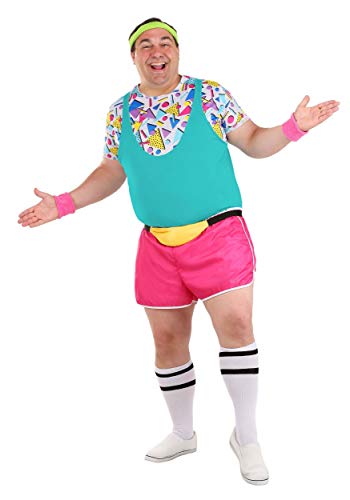 Costume d'entraînement retro colore style annees 80 ensemble veste pantalon