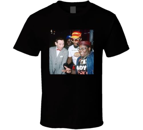 Pee Wee Herman Mr. T Darren Robinson Fat Boys Fan T Shirt