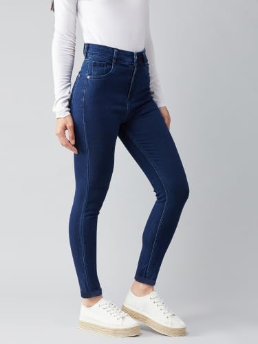 Image of Dolce Crudo Distressed High Rise Skinny Jeans for Women
