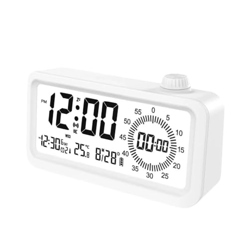 �|���h�[�� �f�W�^�� �r�W���A���^�C�}�[ 3�̖ڊo�܂����v�t�� �I�[���C������ 60�� �׋� �L�b�`�� �V�����[ �u���b�N�i�C�g ���킢���^�C�}�[ ���ԊǗ��c�[��(White 1Pcs)