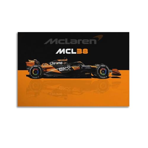 WEIJUNMAOYI Beauitiful Vivid F1 - Póster decorativo para pared, lienzo, póster estético decorativo para habitación, póster decorativo de 30 x 45 cm, estilo sin marco