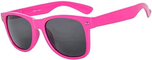 Owl Unisex Retro Style Classic Vintage Sunglasses with Smoke Lens Pink Frame