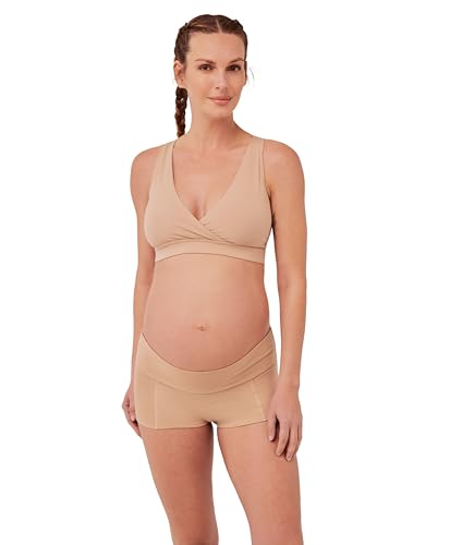 Image of Pact Organic Cotton Maternity Nursing Bralette for Breastfeeding - Stretchy, Wireless