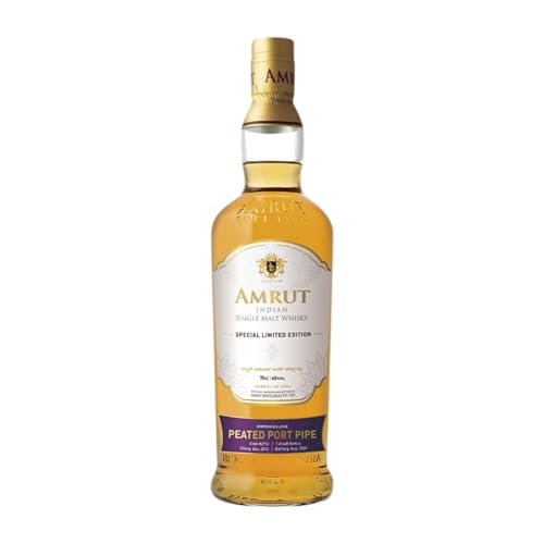 Whisky Single Malt Amrut Indian Single Cask Peated Port Pipe 70 c...