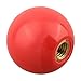 Machine Tool Handle Ball Nut with Brass Core, Handle Ball Nut for Lathe Equipment - Thread Tightening Knob for Industrial Applications, Red and Black(M8-30Red)