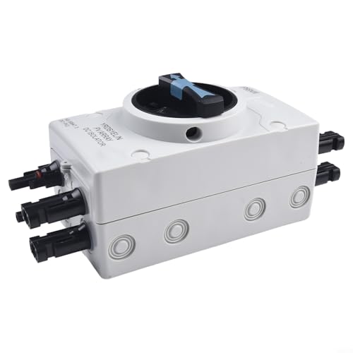 PV DC Disconnect Switch 32A 1000VDC 4P IP66 Outdoor Rated