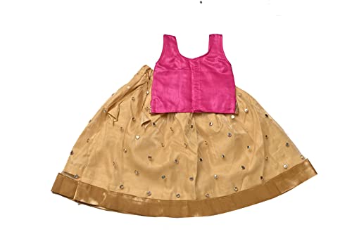 Dupion Silk Party & Wedding Wear Lehenga Choli for Kids2