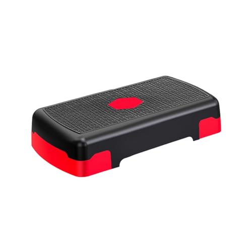 Aerobic-Stepper – Übungs-Stepper und Plattform | Höhenverstellbarer Trainings-Stepper mit 3 Erhöhungen für Fitnessmaschine, Mini-Stepper für Home Gym, Cardio, Kraft