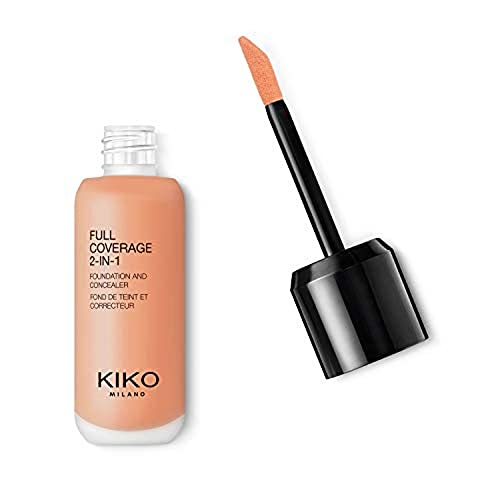 KIKO Milano Full Coverage 2-In-1 Foundation & Concealer 20 - N 95 | Base de maquillaje y corrector 2 en 1, alta cobertura