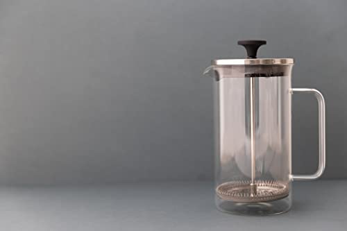 La Cafetière All-Glass French Press Coffee Maker Cafetière, 8 Cup, Clear, Eight Cup - Image 3