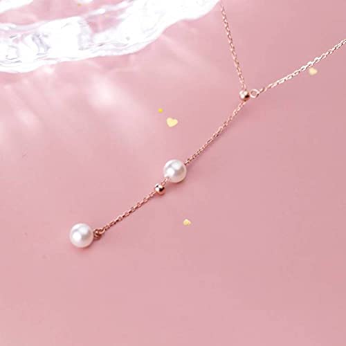 Collier en argent de qualité supérieure aux perles durables