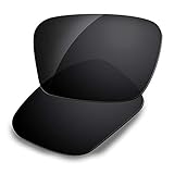 Dynamix Polarized Replacement Lenses for Oakley Fuel Cell | Easy To Install | Fit Perfectly | Solid Black