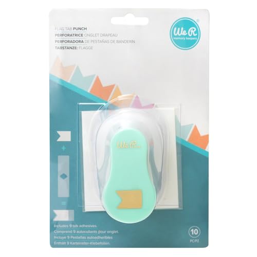 We R Memory Keepers Tab Punch-Flag